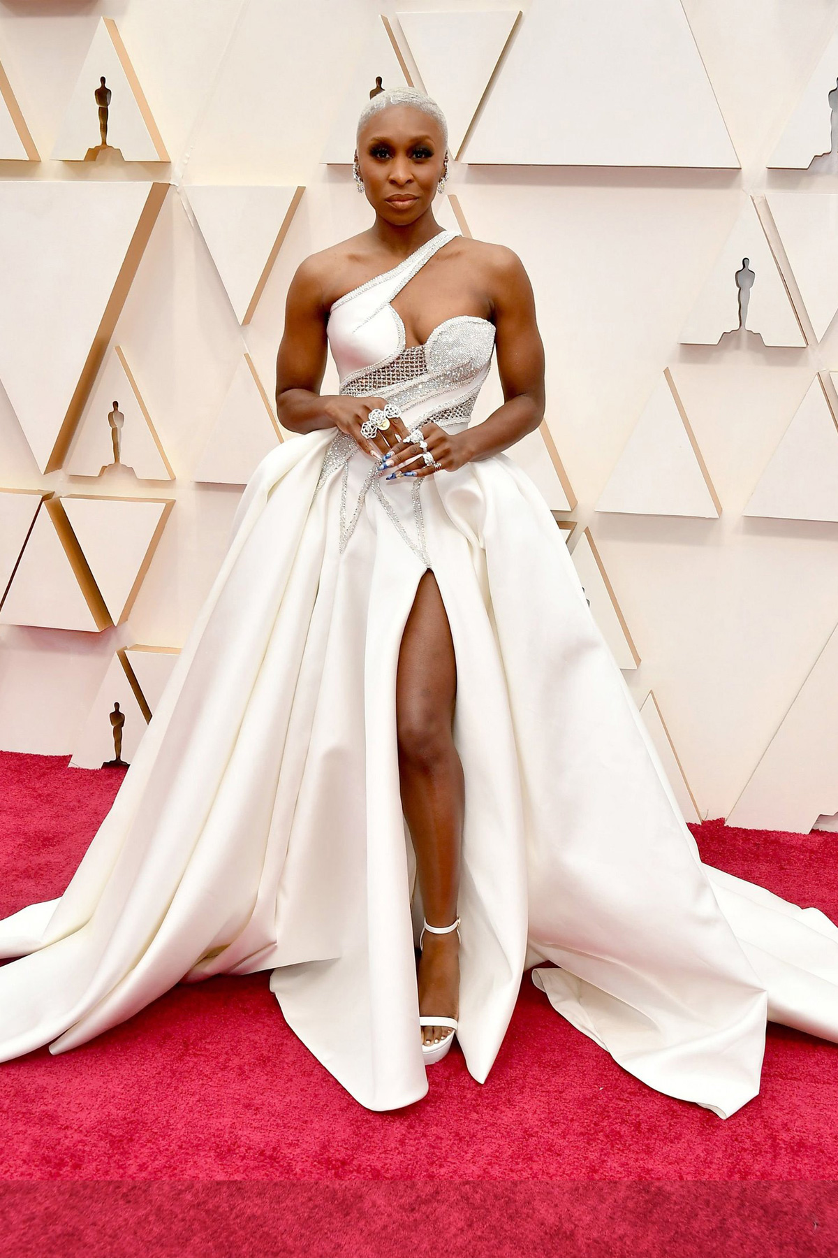 Cynthia Erivo in Atellier Versace. Getty Images / Sourced from Oscar.go.com