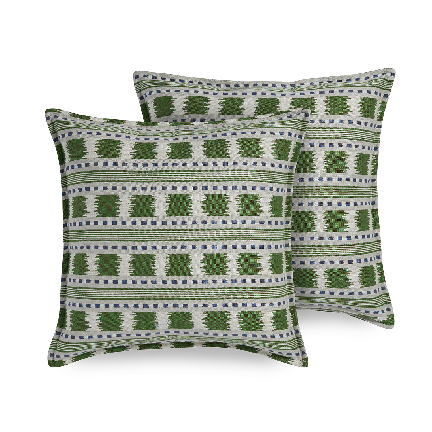 The Paxton Cushion- Blue/Green