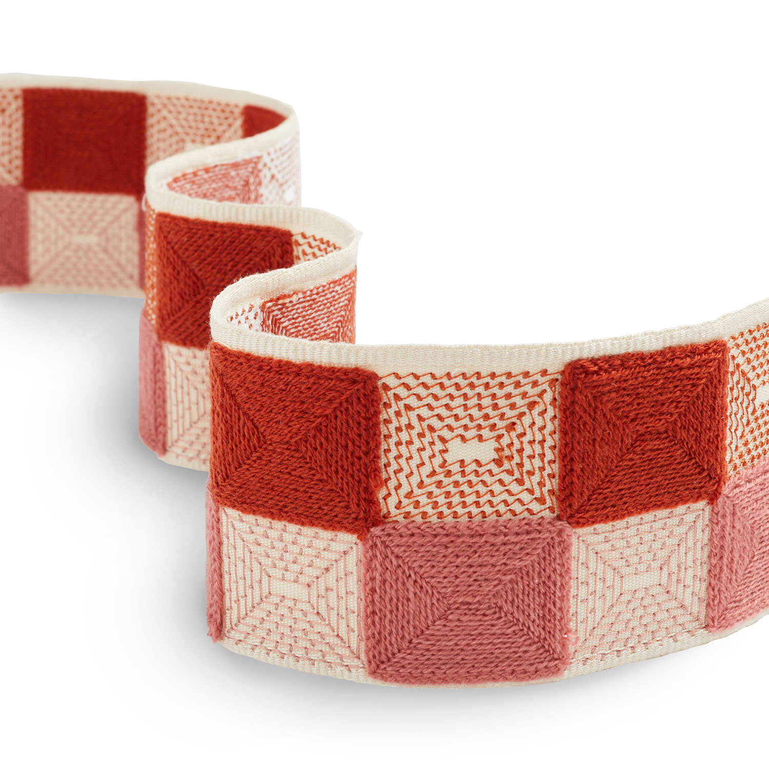 Hatchett Braid Pink/Orange